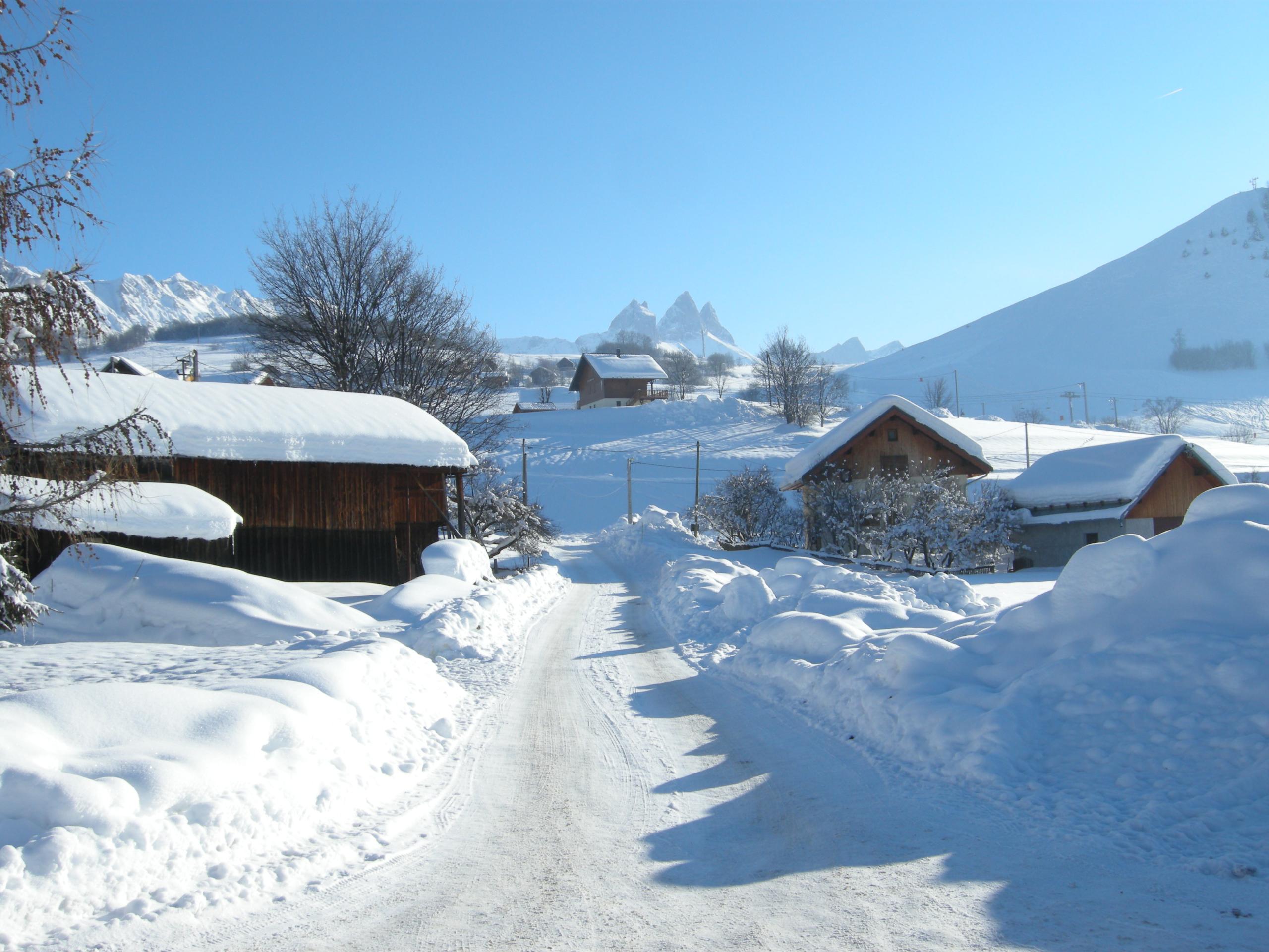 ski resort Albiez Montrond