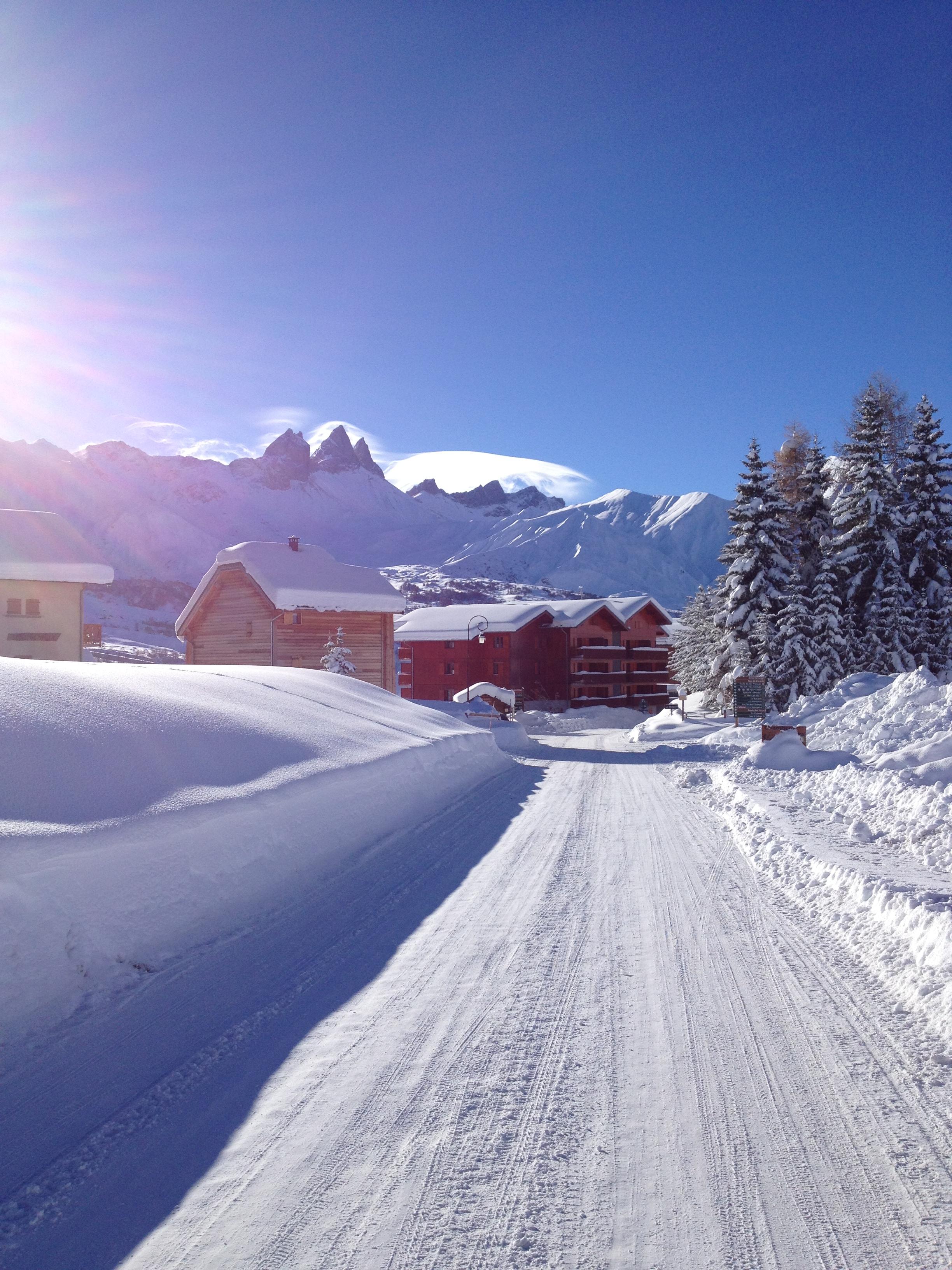 ski resort Albiez Montrond