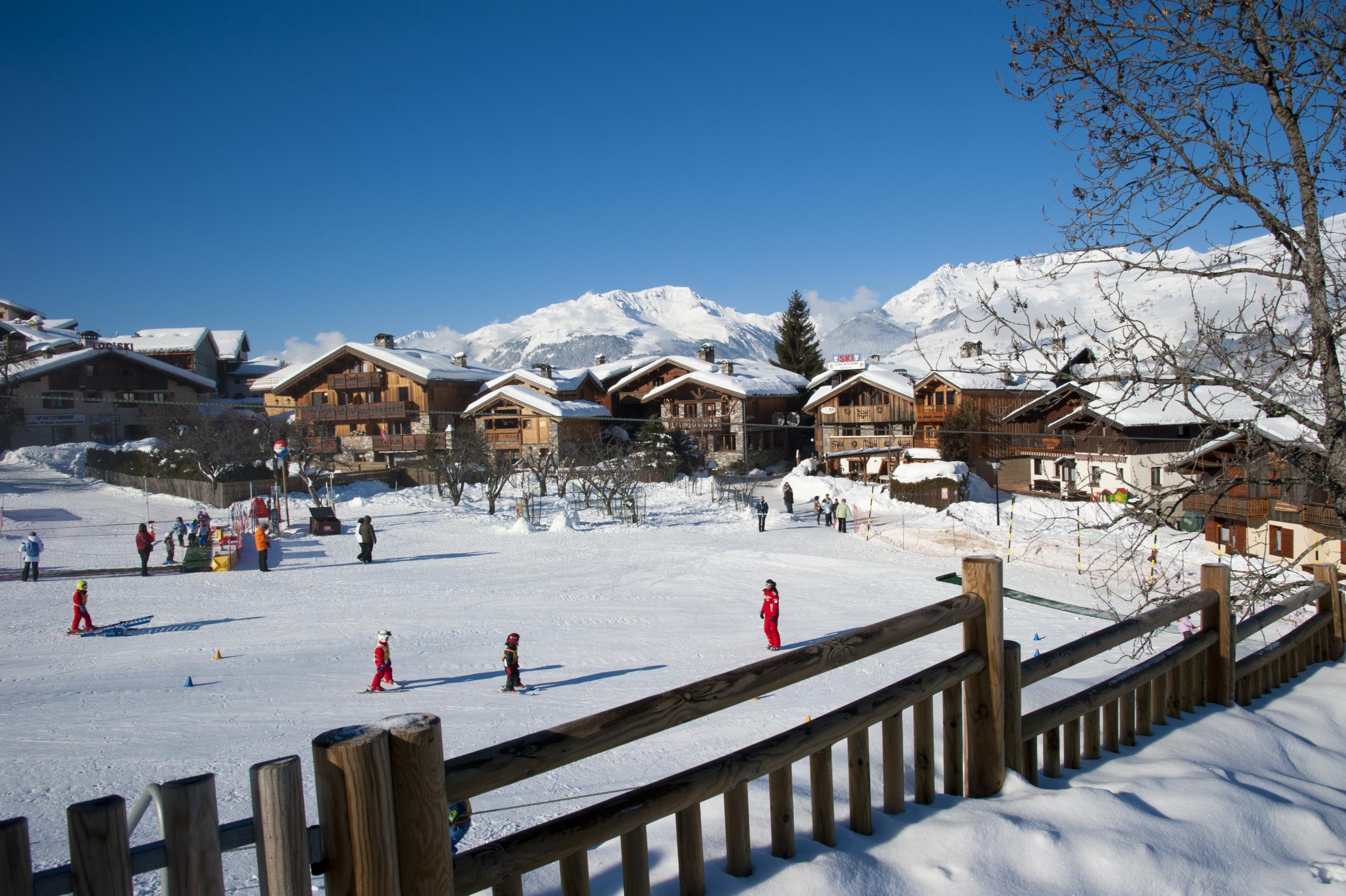 ski resort Montchavin La Plagne