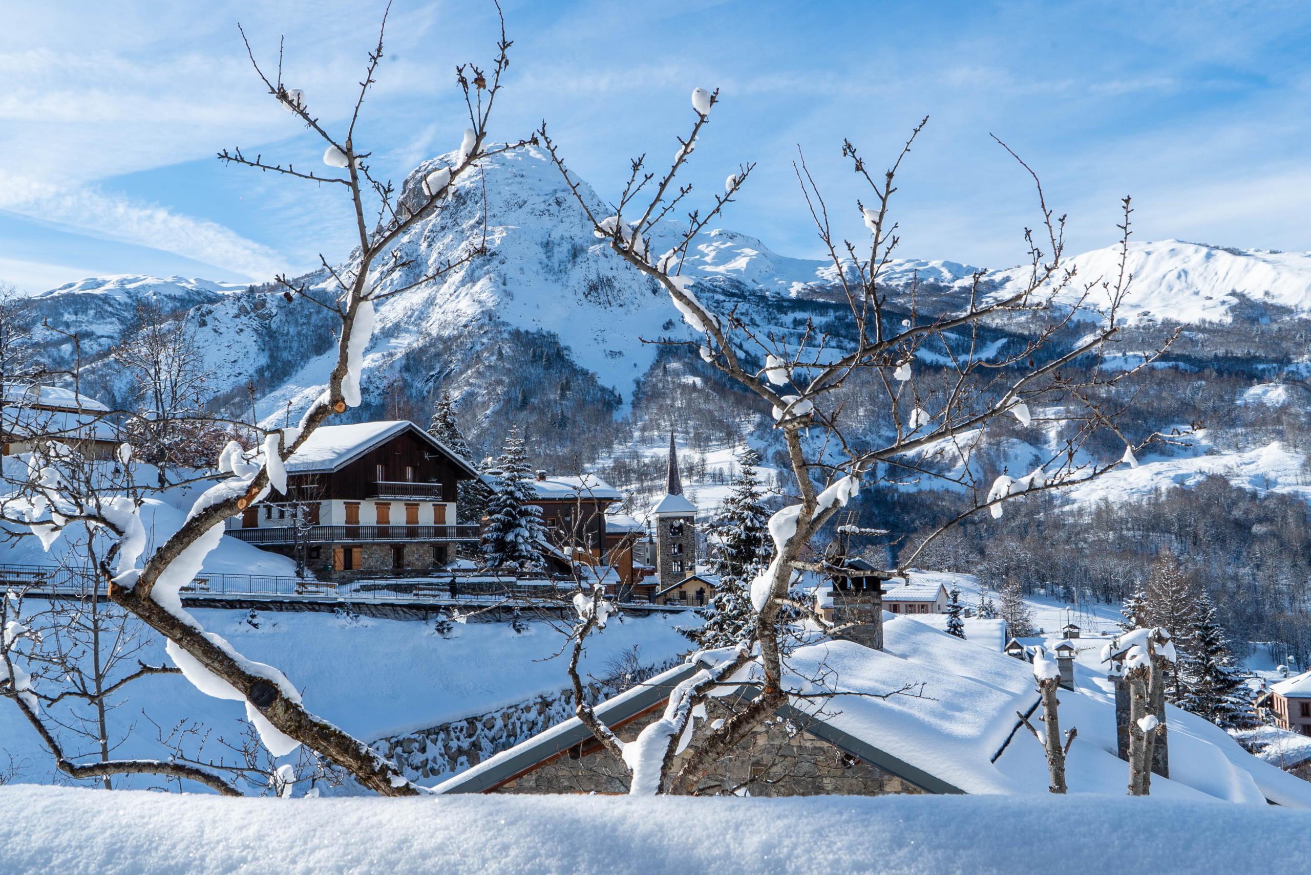 ski resort Saint Martin de Belleville