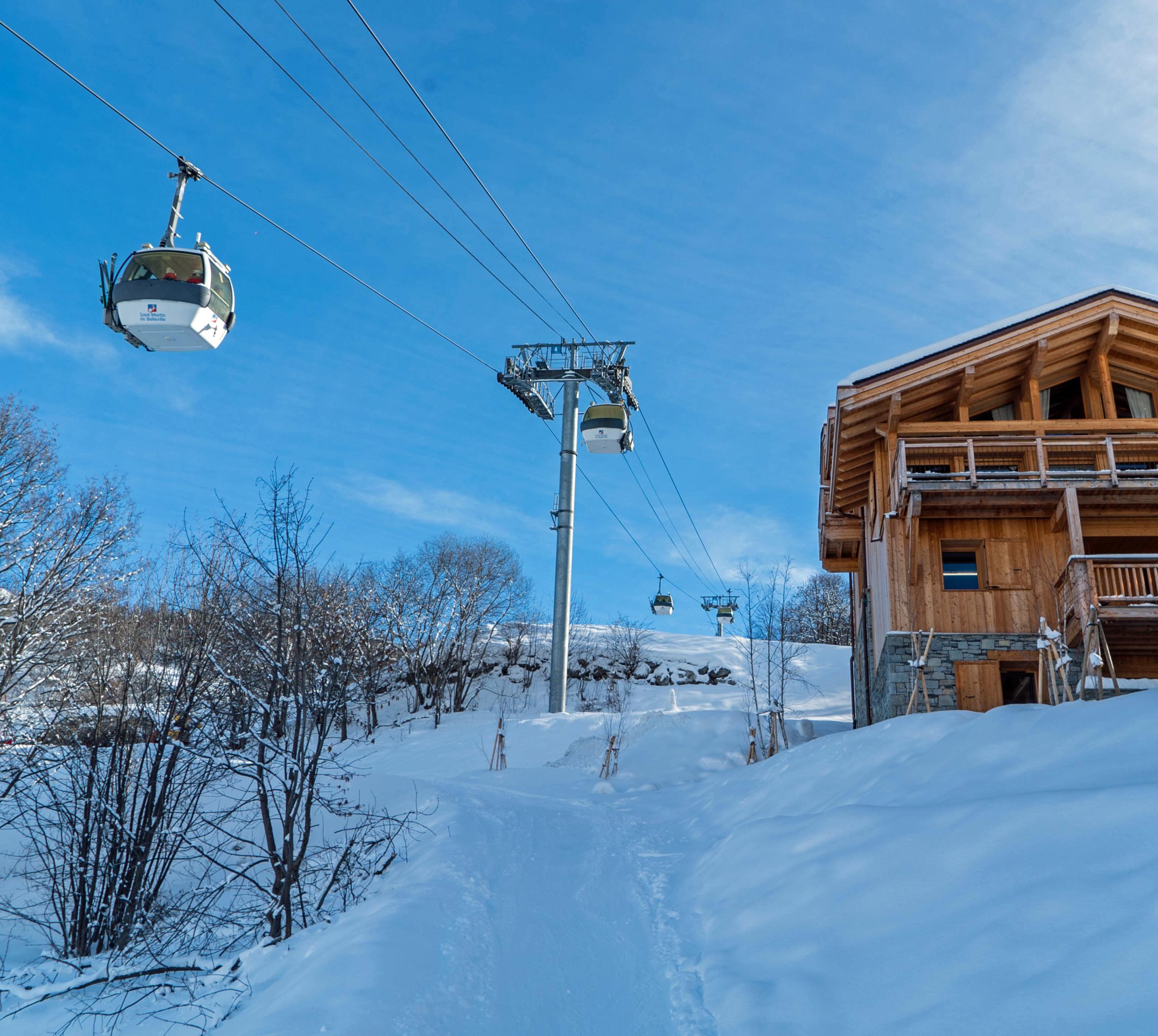 ski resort Saint Martin de Belleville