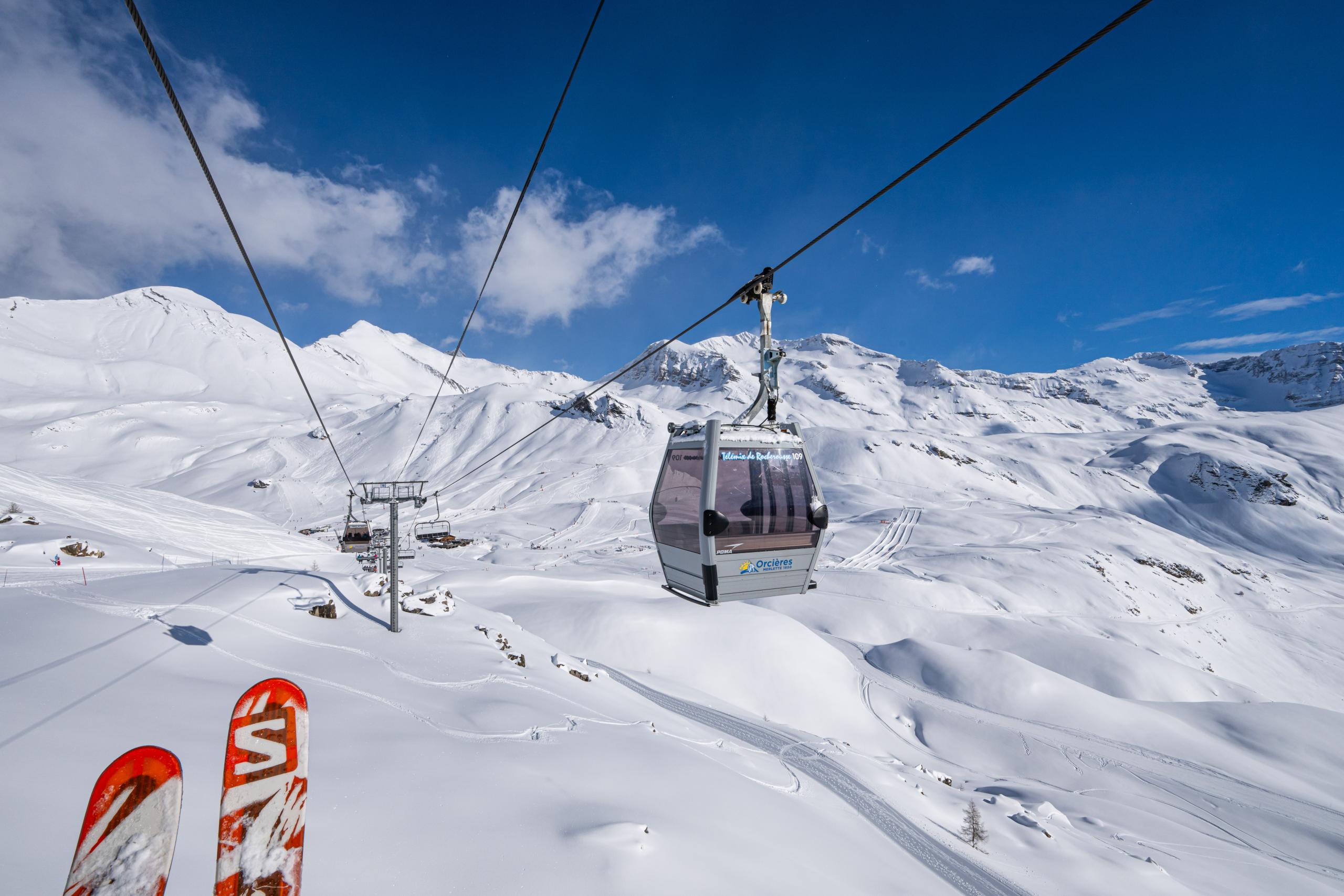 ski resort Orcières Merlette 1850