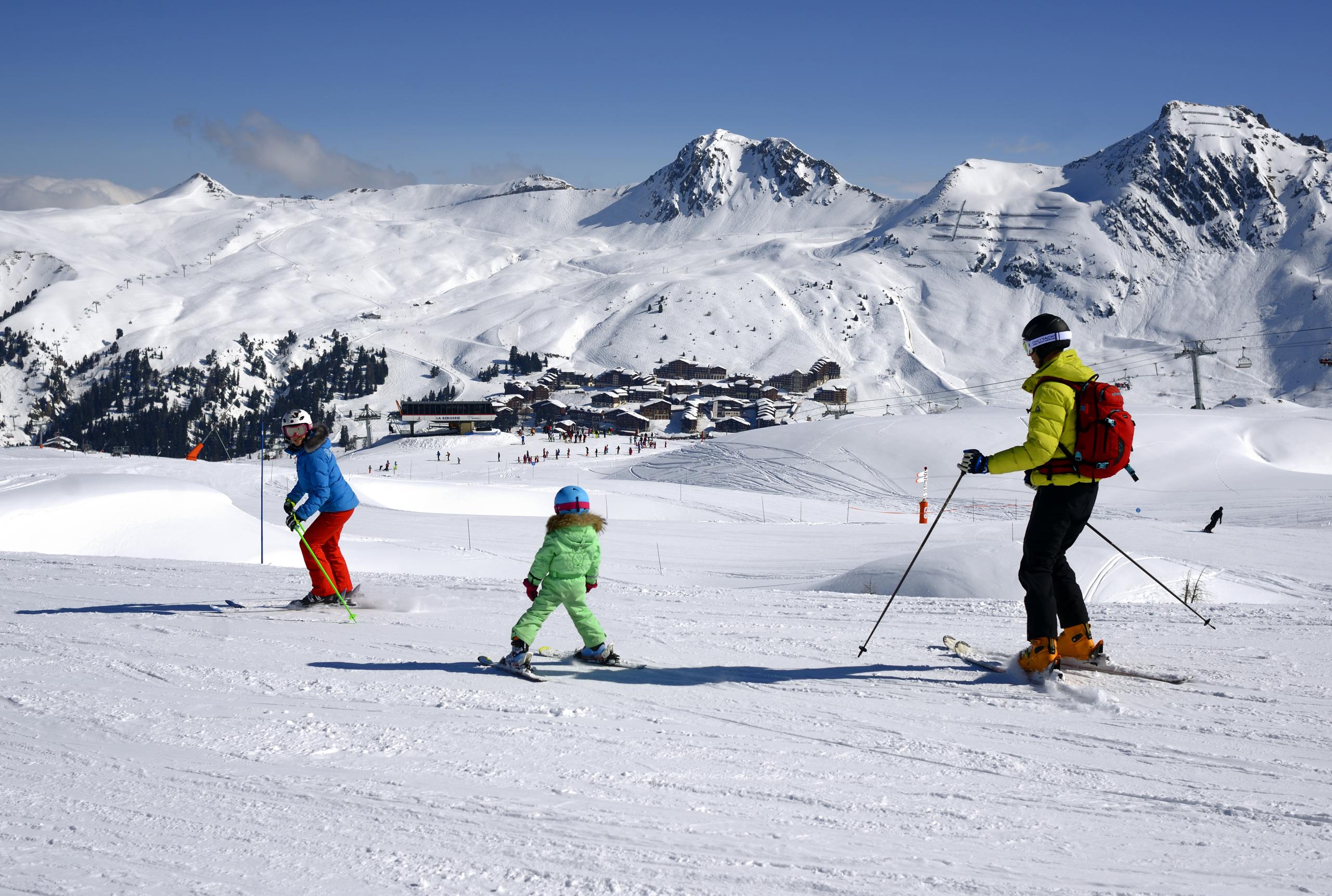 ski resort Montchavin La Plagne