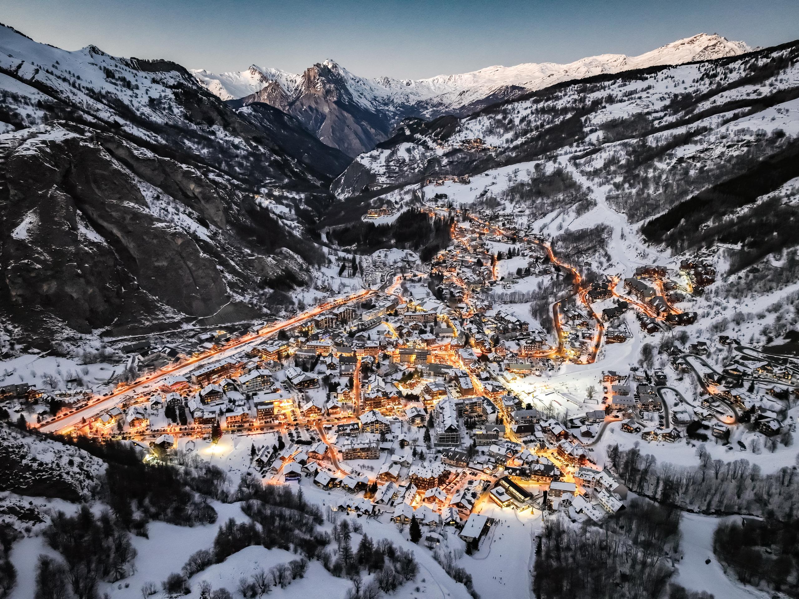 osrodek narciarski Valloire
