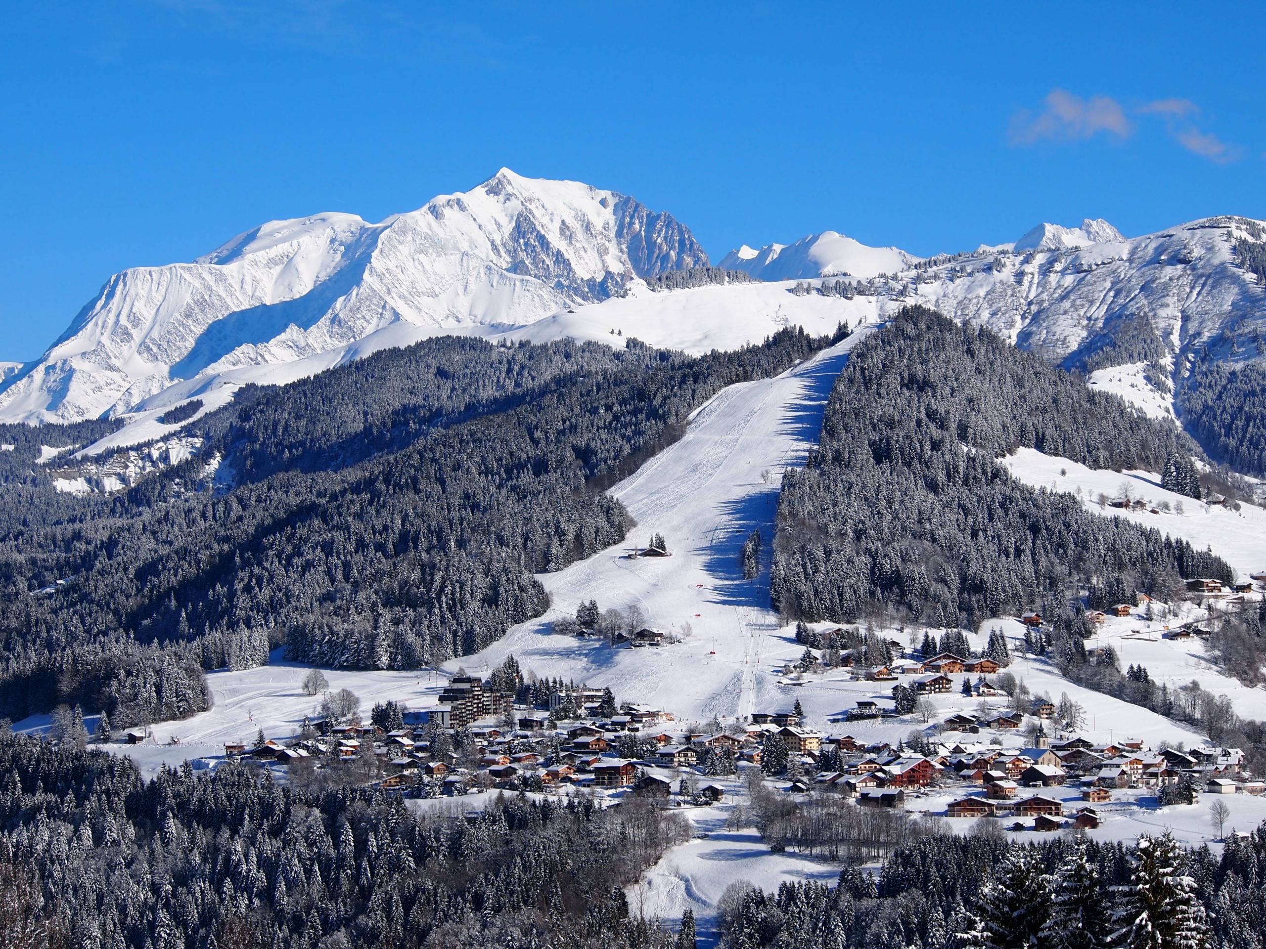 ski resort Notre Dame de Bellecombe
