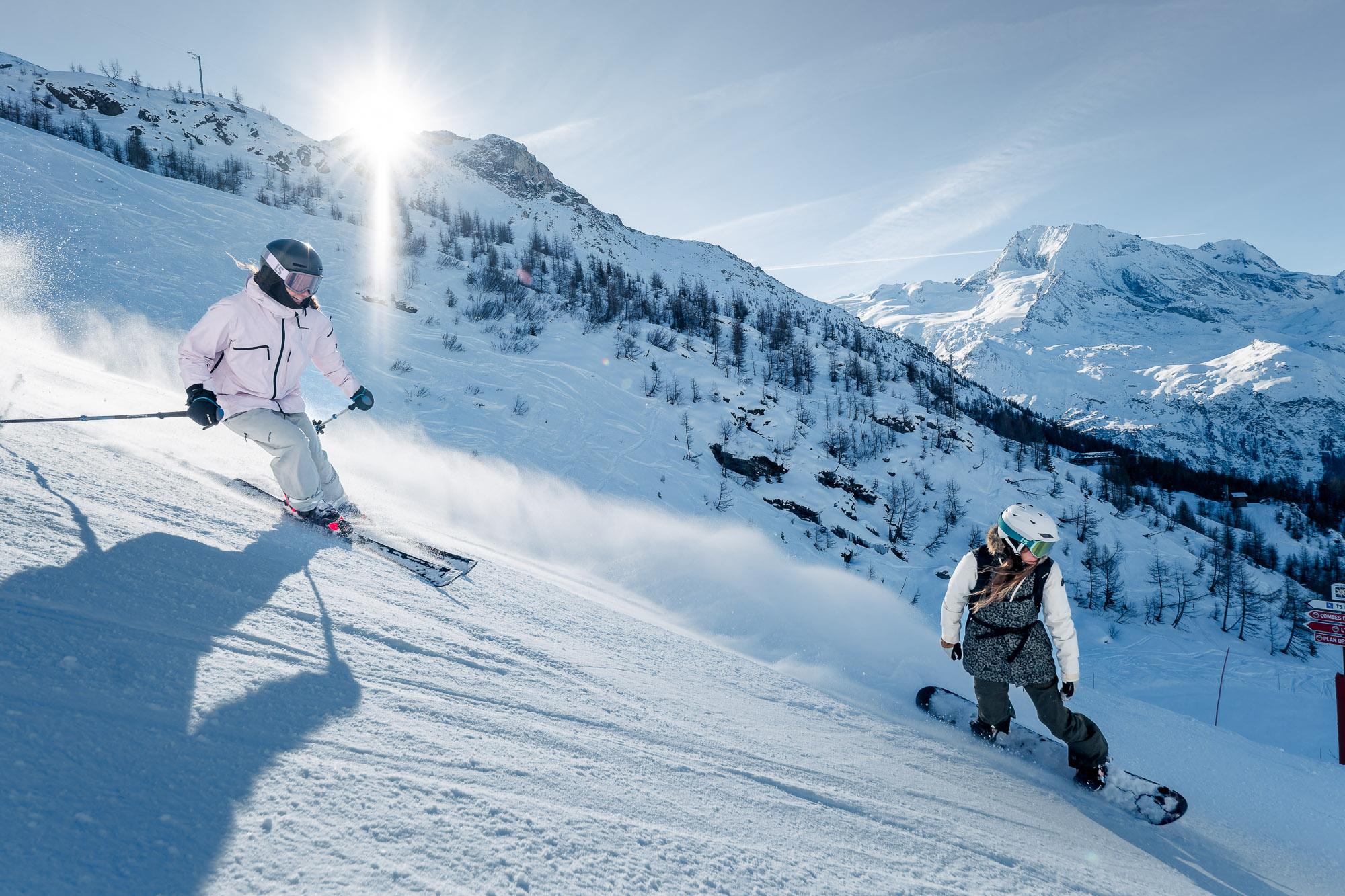 ski resort Sainte Foy Tarentaise