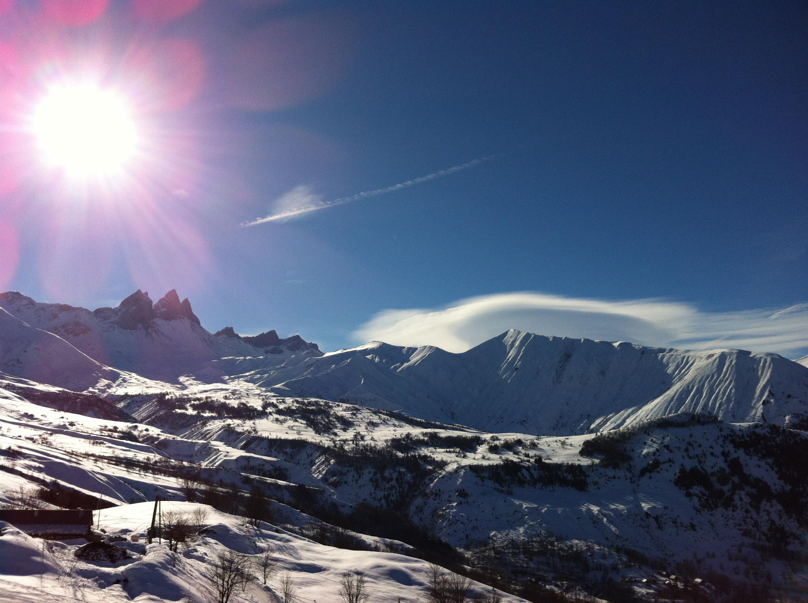 ski resort Albiez Montrond