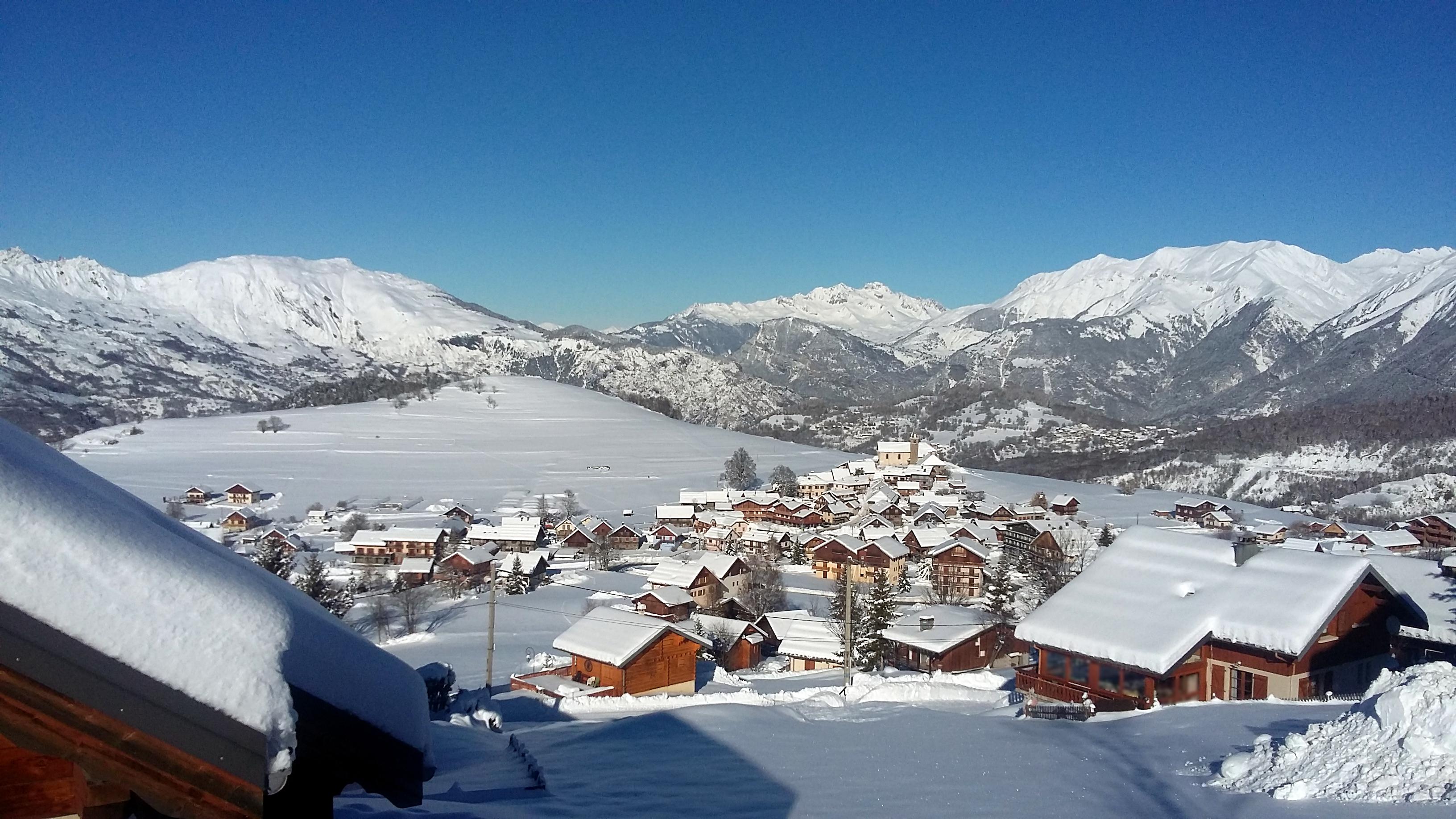 ski resort Albiez Montrond