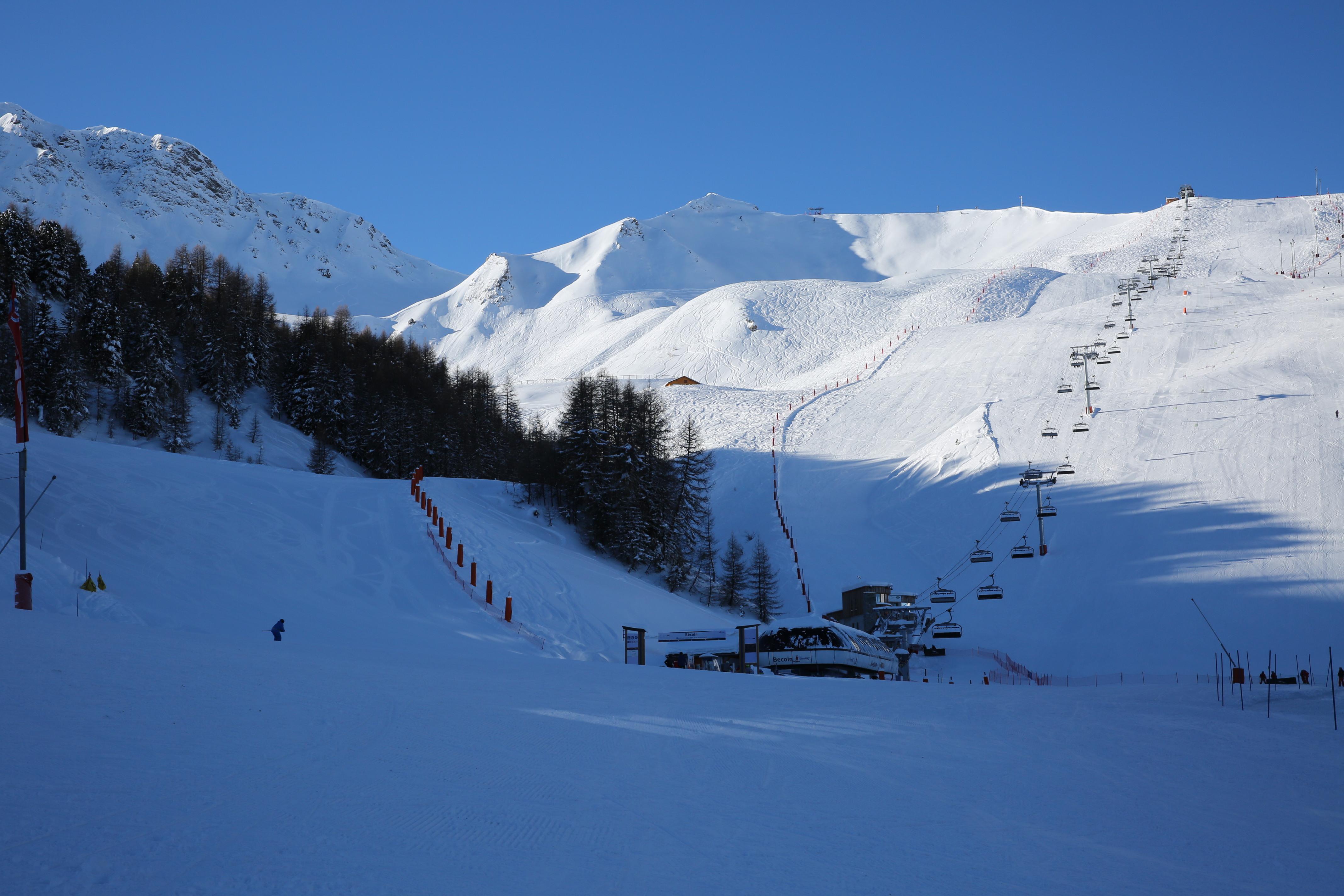 ski resort La Plagne